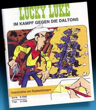 LUCKY LUKE RUBBELBILDER 1971 LETRASET KALKITOS RUB DOWM TRANSFERS DÉCALCOMANIE