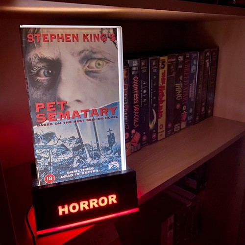Horror vhs video led - horror,