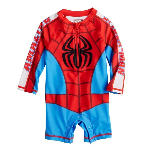 Spiderman swimsuit one piece - one,