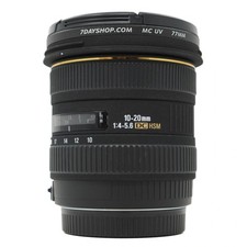Used Sigma 10-20mm F4-5.6 DC