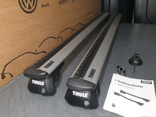 GENUINE THULE ROOF BARS WINGBAR EVO 7112 RACK VW TIGUAN MK1 SKODA OCTAVIA ESTATE