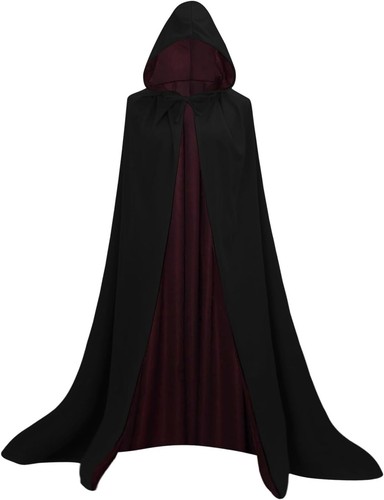 Halloween hooded cape cloak - hooded,