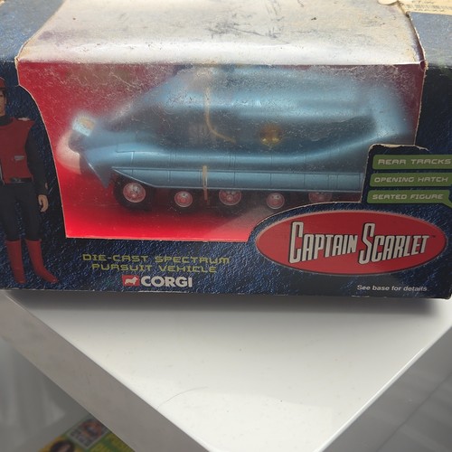 Corgi captain scarlet - scarlet, spv