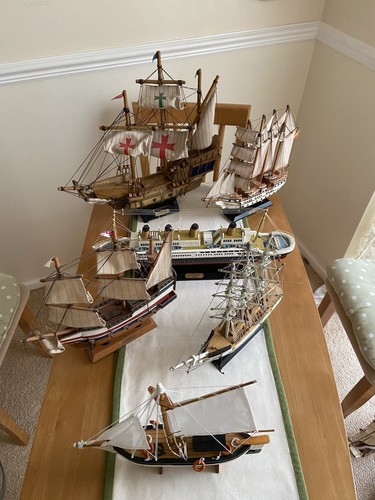 Wooden model ships - model,