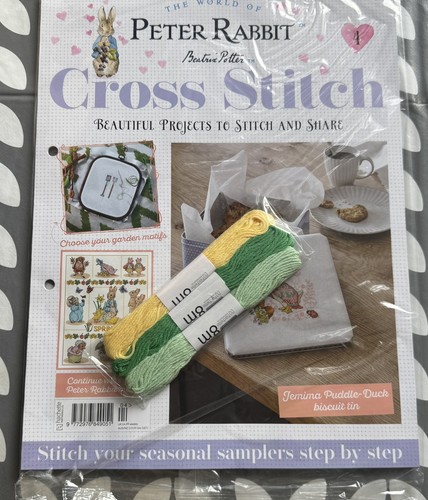 Peter rabbit cross stitch - cross,