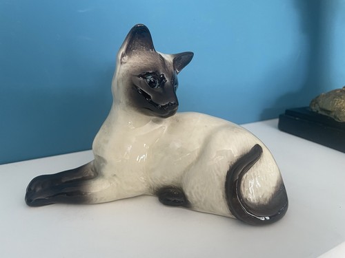 Vintage beswick siamese cat - beswick,