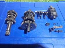 Kmx 125 Gearbox Transmission Complete Selector Drum And Selector Forks