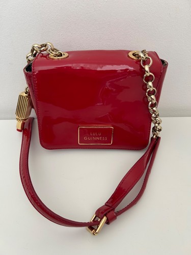 Lulu guinness small red patent - lulu,