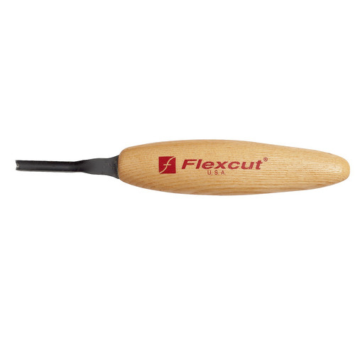 Flexcut 3mm micro deep gouge - 3mm, u-gouge