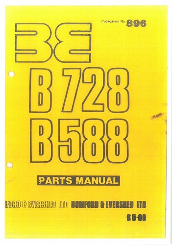 Bomford hedgetrimmer b588 b728 - hedgetrimmer,