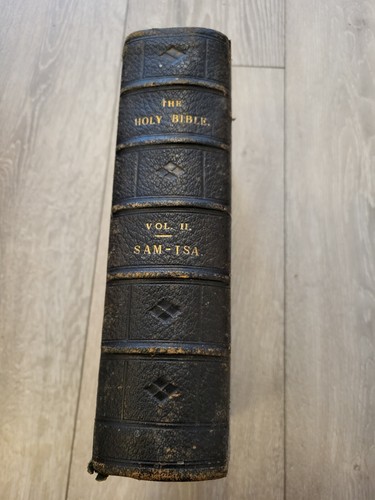 Vintage rare holy bible - holy,