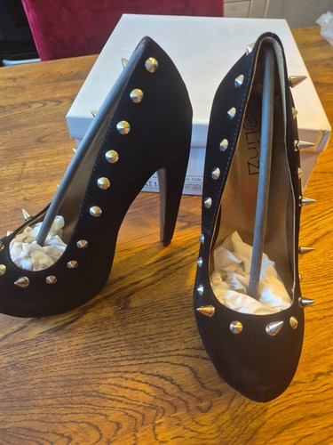 New boxed ladies spiked heels - new,