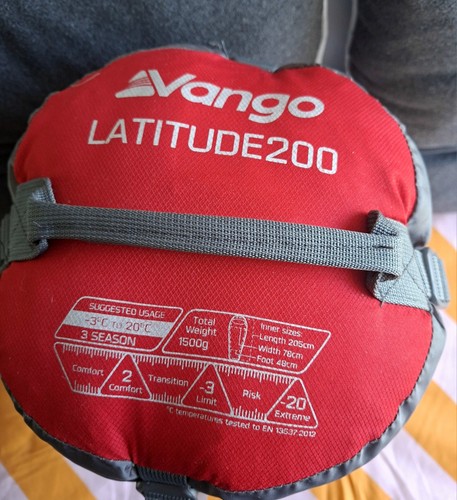 Vango latitude 200 sleeping - latitude,