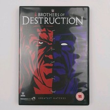 WWE Brothers of Destruction Greatest Matches DVD Wrestling (2014) Region 2+5