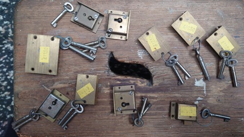 Vintage lot x10 brass - lot,