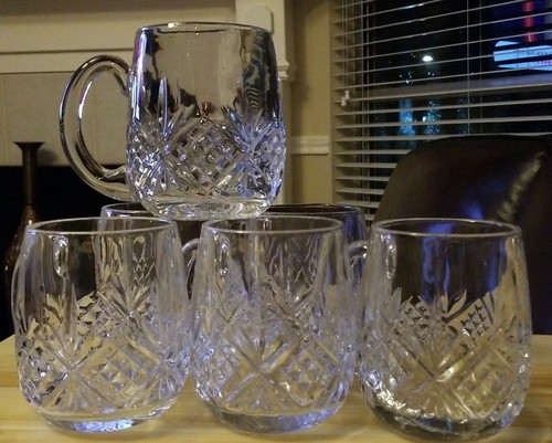 Tutbury crystal half pint 2 - tutbury,