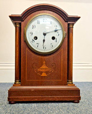 Antique HAC 8 Day Inlaid