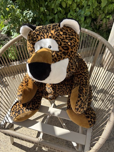 Extra large leopard teddy - large, soft
