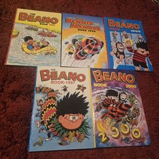 beano job lot annuals  1990s