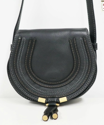 Chloe marcie black leather - chloe,
