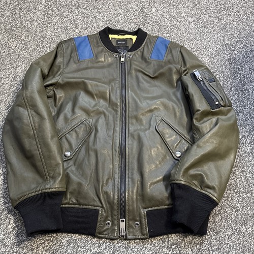 Rare diesel leather bomber - rare,