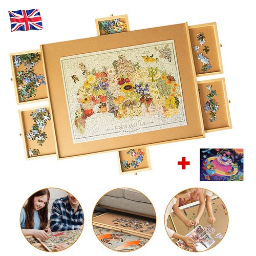 Wooden jigsaw puzzle board - jigsaw,