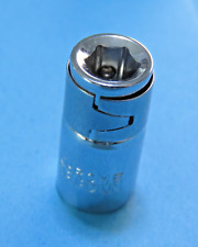 1/4" square drive to 1/4" 6.3mm Hex Screwdriver Bit Adapter Holder Socket
