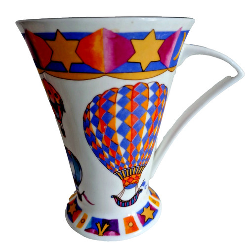 Cathedral art deco style mug - art,