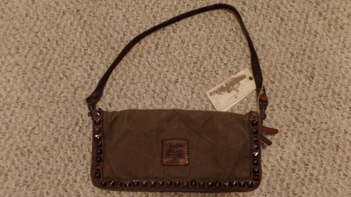 Campomaggi studded clutch bag - clutch,