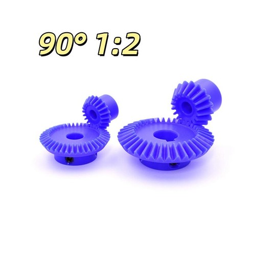 Bevel gear 2 module blue - bevel,