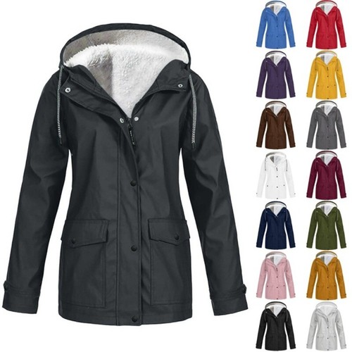 Women fleece parka hooded - women's,