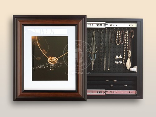 Hidden storage photo frame - hidden,