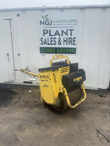 Bomag pedestrian roller - bomag,