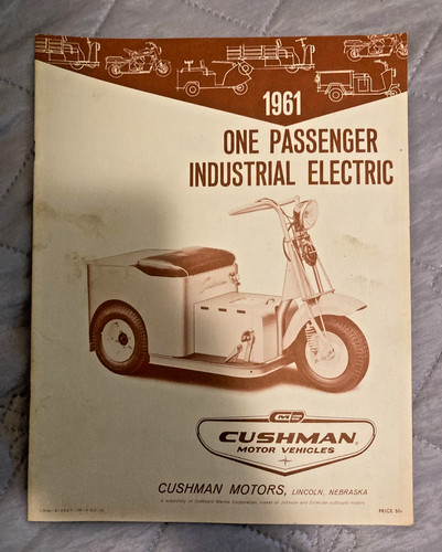 1961 cushman one - 1961, passenger