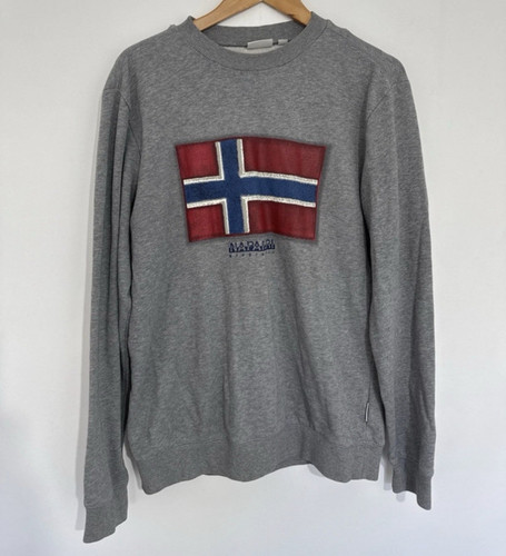 Napapijri grey crew - napapijri,