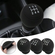 SOFT SILICONE NONSLIP CAR SHIFT KNOB GEAR STICK COVER PROTECTOR BLACK           