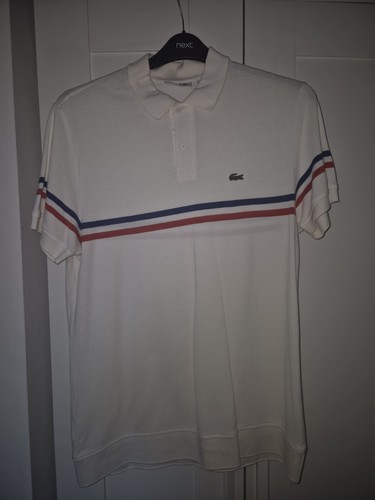 Lacoste mens large - large, white
