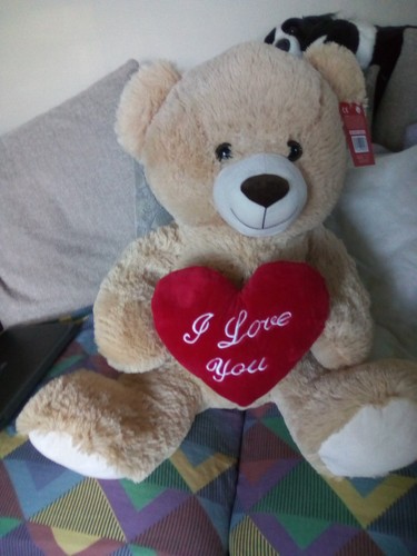 Large valentines day brown - valentines,