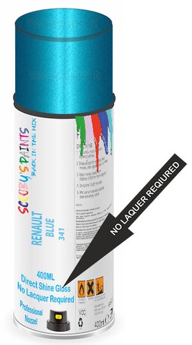 Paint for renault - renault, bleu