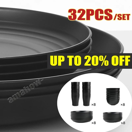 Black dinnerware bowl - dinnerware, plates