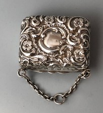 Victorian Silver Purse Henry