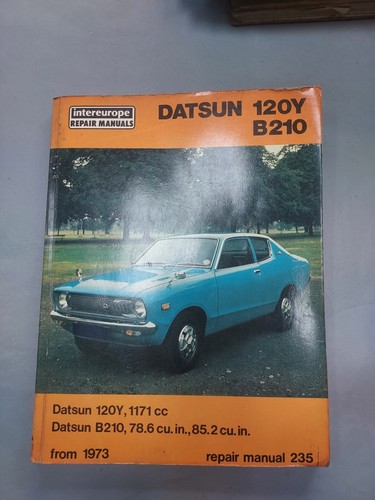 Datsun 120y b210 repair - b210,
