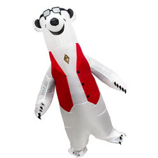 Polar Bear Inflatable Costume New Christmas Holiday Party Performance Atmosphere
