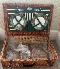 Vintage Picnic Hamper Wicker