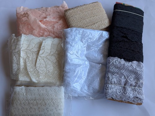 Lace job lot assorted - job,