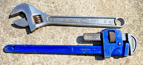 Record stilsons pipe - 18”,