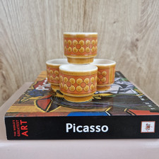Hornsea Pottery Saffron Set of