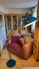 Anglepoise large floor lamp Extra large floor standing  turquoise