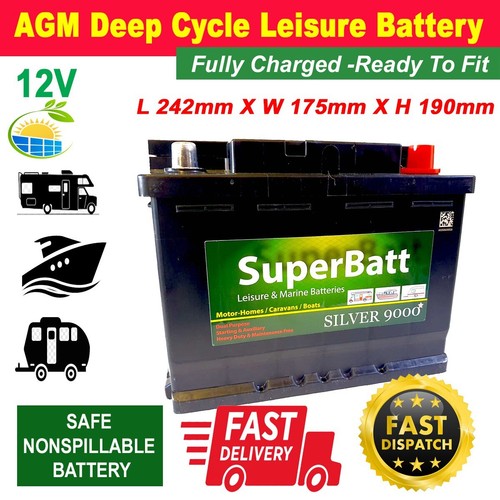 Agm deep cycle leisure - deep, battery