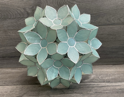 Vintage natural capiz shell - vintage,